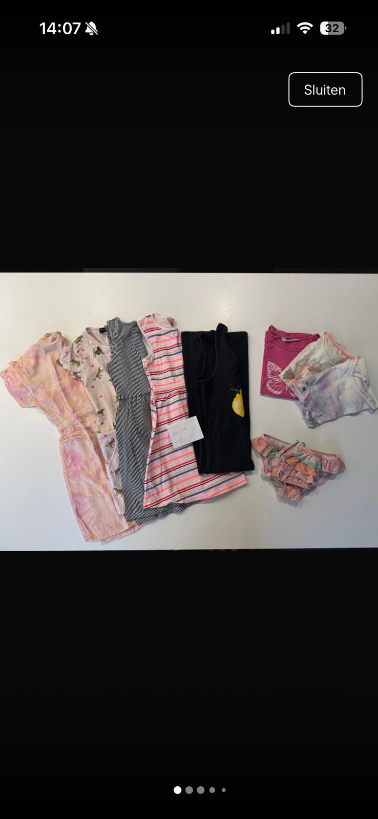 Kleding bundel meisjes, Kinderen en Baby's, Ophalen, Zo goed als nieuw