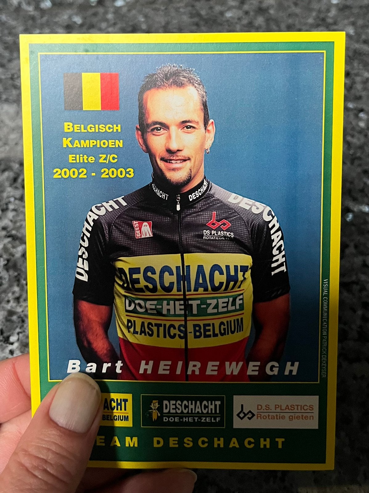 Wielrenner Bart Heirewegh kampioen van België, Ophalen, Zo goed als nieuw