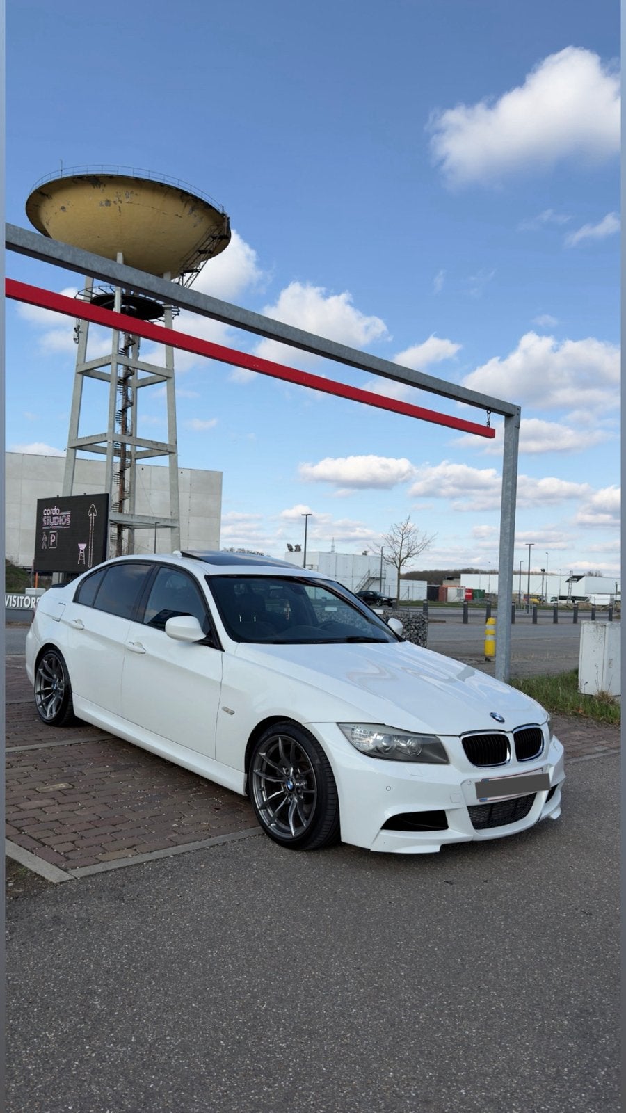 Bmw e90 330d, Auto's, BMW, Automaat, Euro 5, Zwart, Wit
