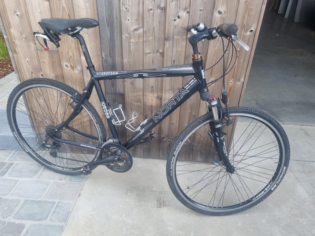 herenfiets norta, Ophalen