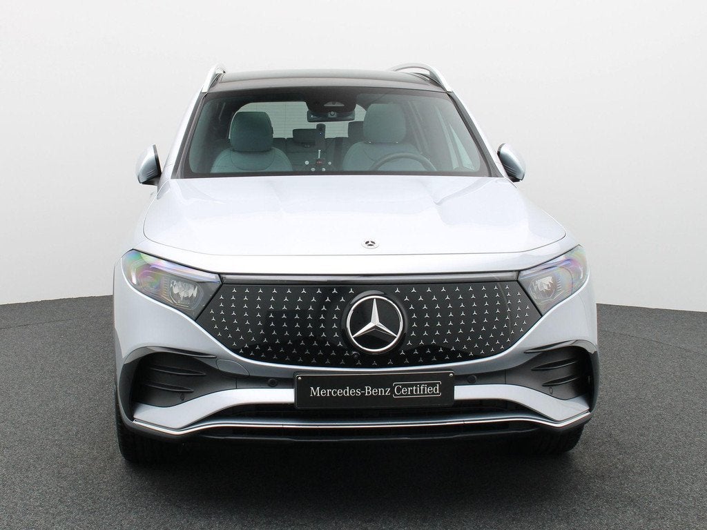 Mercedes-Benz EQB 300 4MATIC AMG Line + LEDER + PANO DAK + B, Argent ou Gris, Achat, 2165 kg, EQB