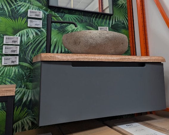 Meuble lavabo, Neuf, 25 à 50 cm, Moins de 100 cm, Meuble lavabo