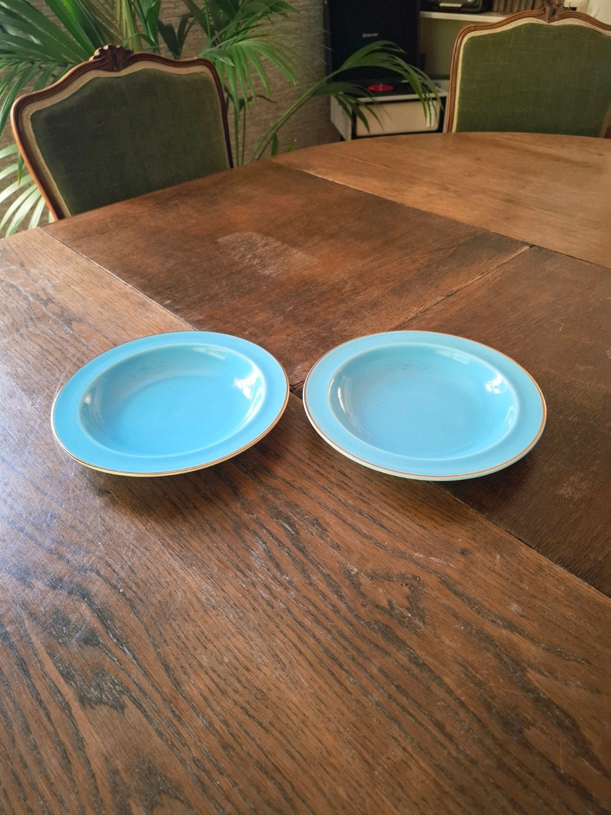 Vintage soepborden Boch keralux - set van 2, Antiek en Kunst, Antiek | Servies los, Ophalen of Verzenden