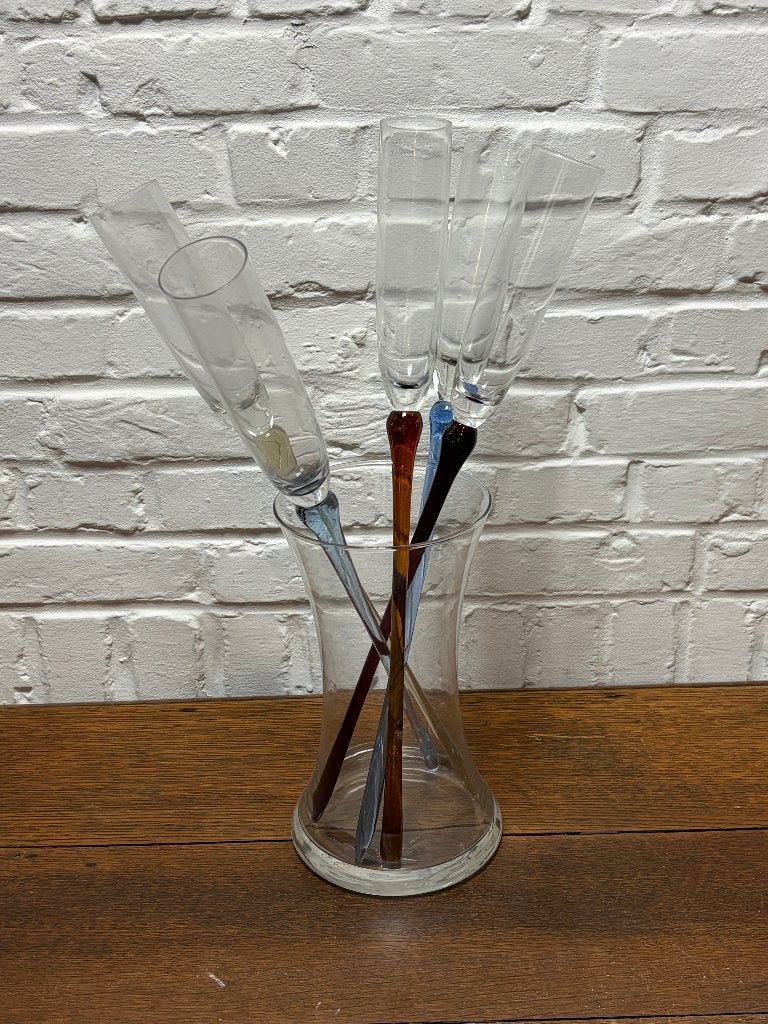 Unieke Retro Champagneglazen Set, Overige typen, Info@denekster.com, Weet ik niet, Ophalen of Verzenden