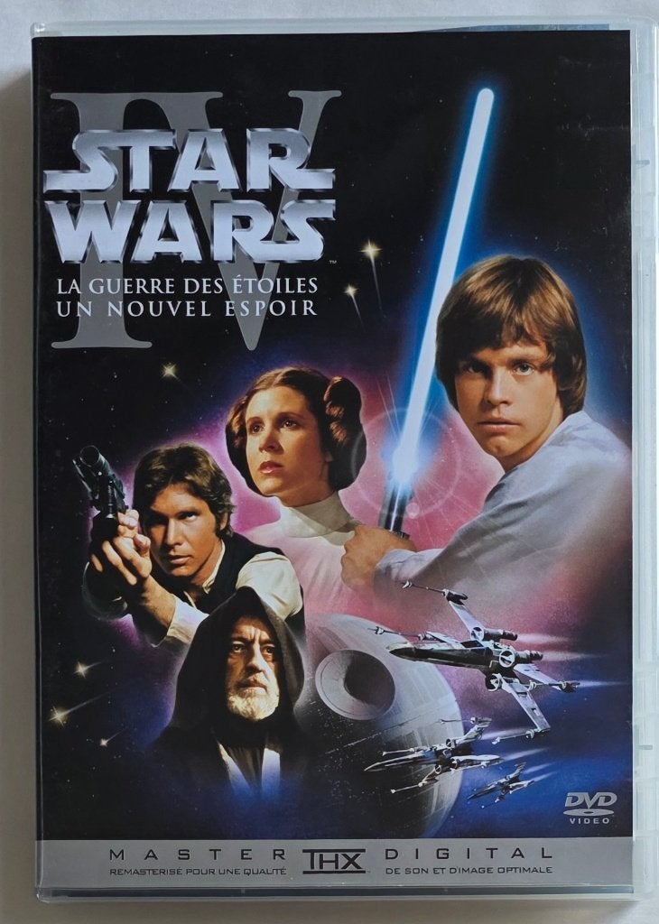 Star Wars 4: Un Nouvel Espoir (Ford/Hamill) comme neuf, CD & DVD, DVD | Science-Fiction & Fantasy, Tous les âges, Enlèvement ou Envoi