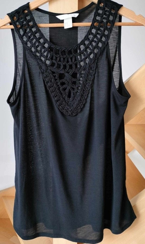 Losse en lange top H&M Medium. Nieuw!, Kleding | Dames, Topjes, Maat 38/40 (M), H&M, Zwart, Nieuw