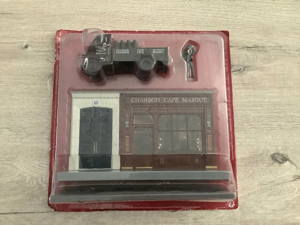 Miniatuur vrachtwagen Peugeot met attributen (Schaal 1/43), Ophalen of Verzenden, Nieuw, Bus of Vrachtwagen, Overige merken