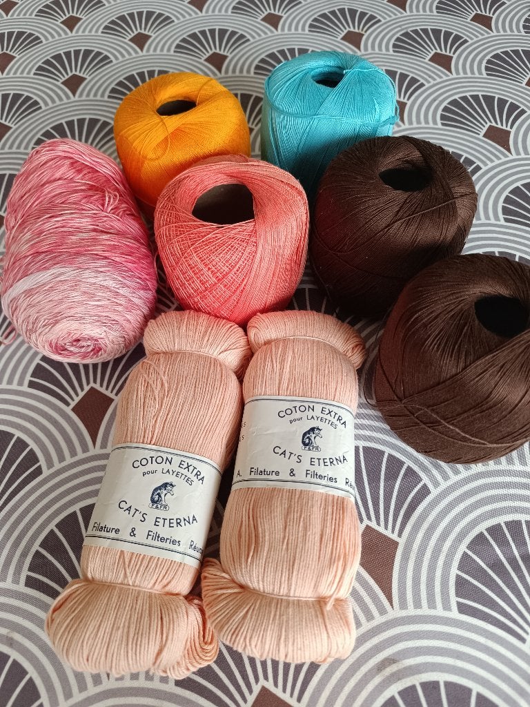 Pakket haak katoen, Hobby & Loisirs créatifs, Tricot & Crochet, Enlèvement ou Envoi, Neuf, Crochet, Laine ou Fils