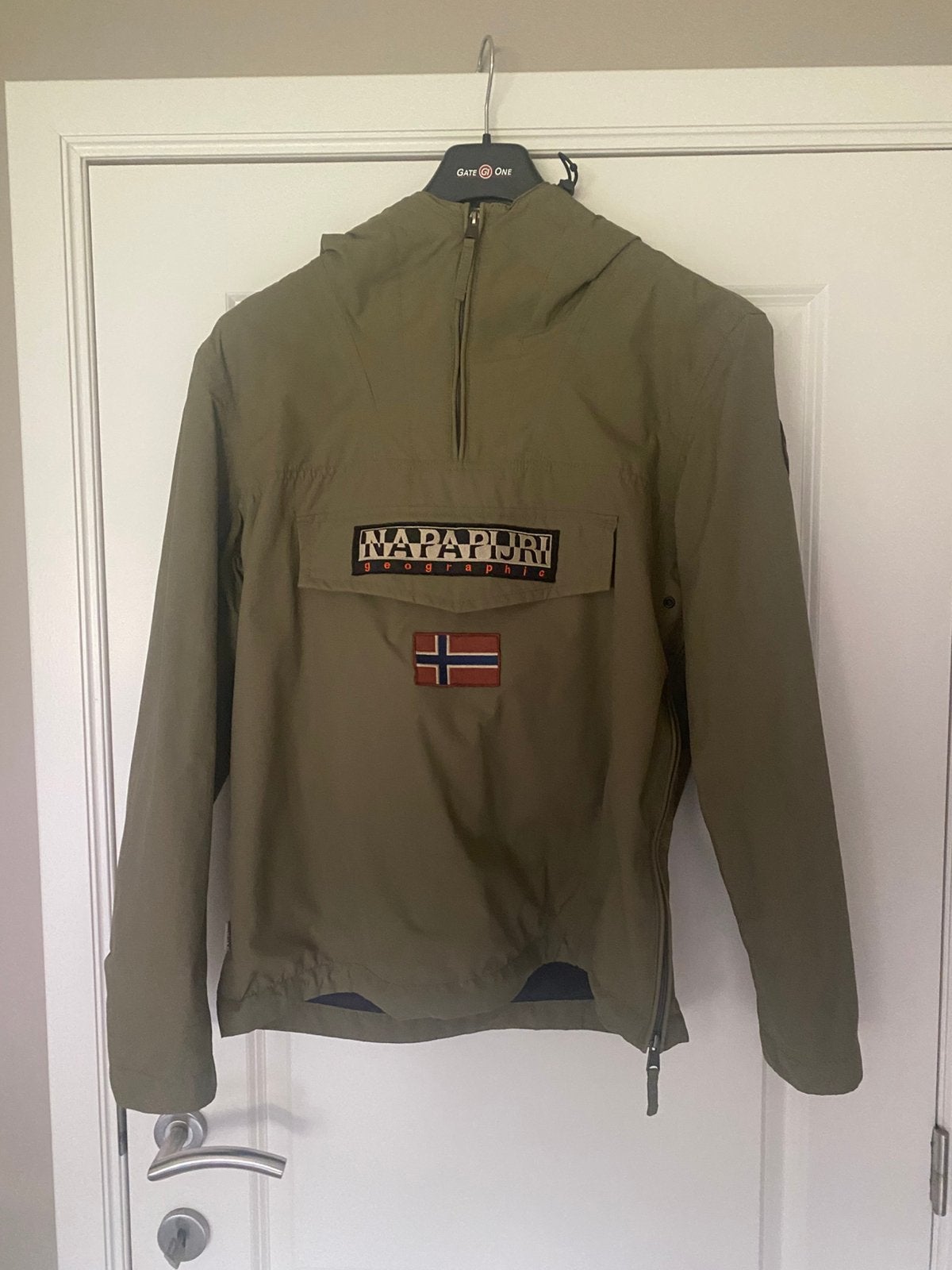 Zomerjas Napapijri, Kleding | Heren, Jassen | Zomer, Ophalen, Zo goed als nieuw, Maat 52/54 (L), Groen