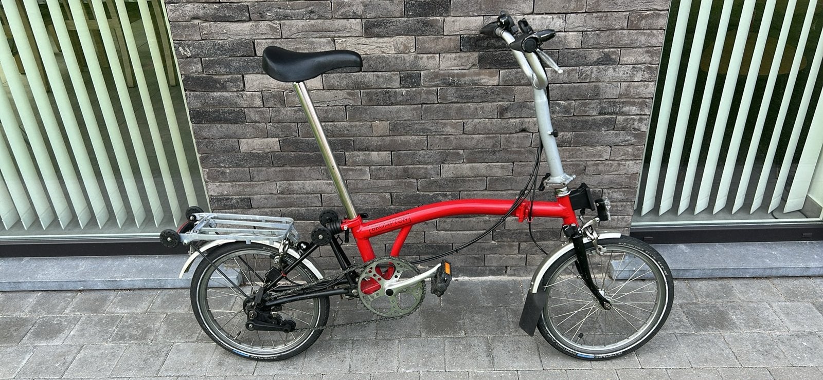 Brompton vouwfiets, Ophalen, Zo goed als nieuw, Versnellingen