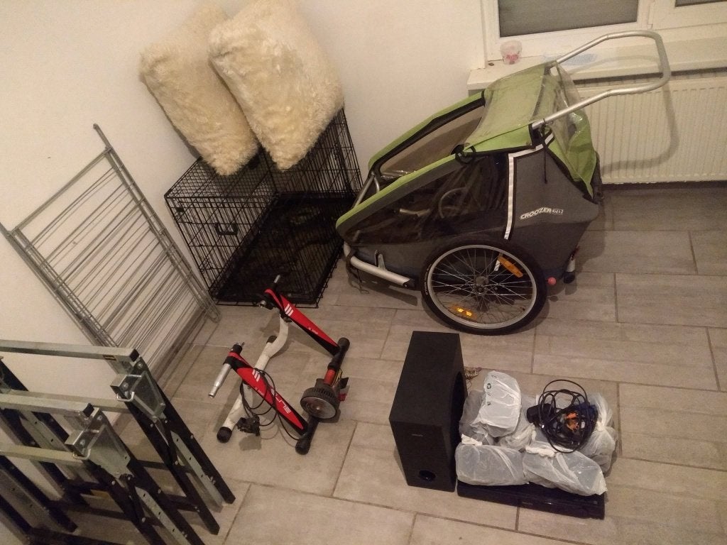 alles moet weg, Ophalen, Zo goed als nieuw