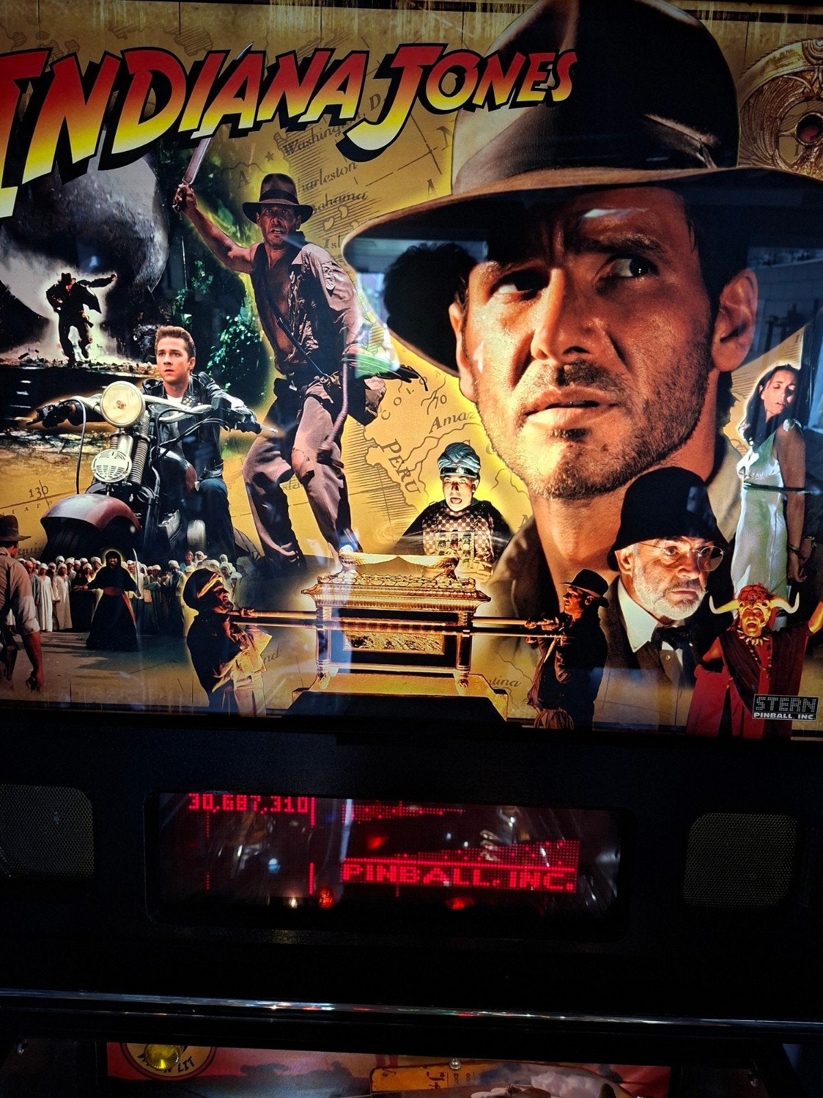 te koop: indiana jones stern, Verzamelen, Automaten | Flipperkasten, Ophalen, Stern, Zo goed als nieuw, Dot-matrix