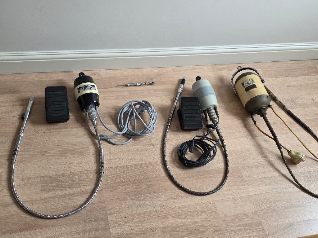 3x hangmotor voor goudsmid edelsmid..zetter, Doe-het-zelf en Bouw, Ophalen, Gebruikt