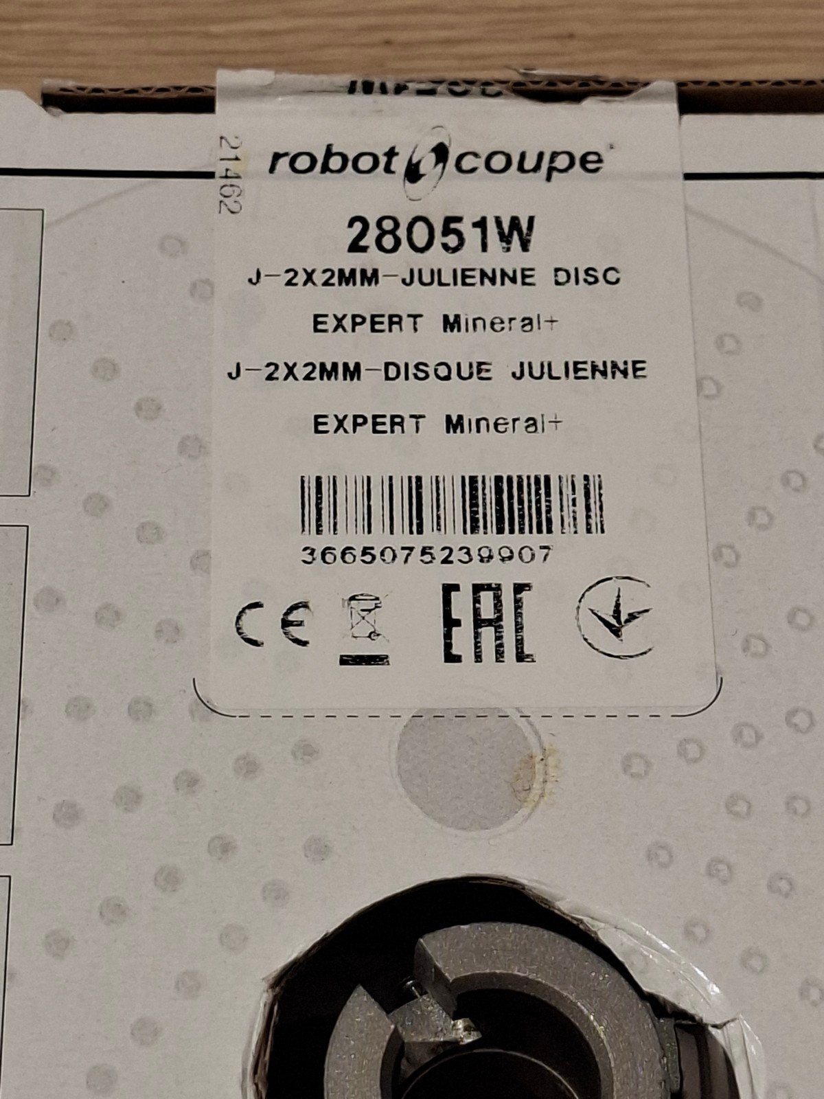 Disque robot coupe 28051w julienne 2x2mm, Ophalen of Verzenden, Nieuw
