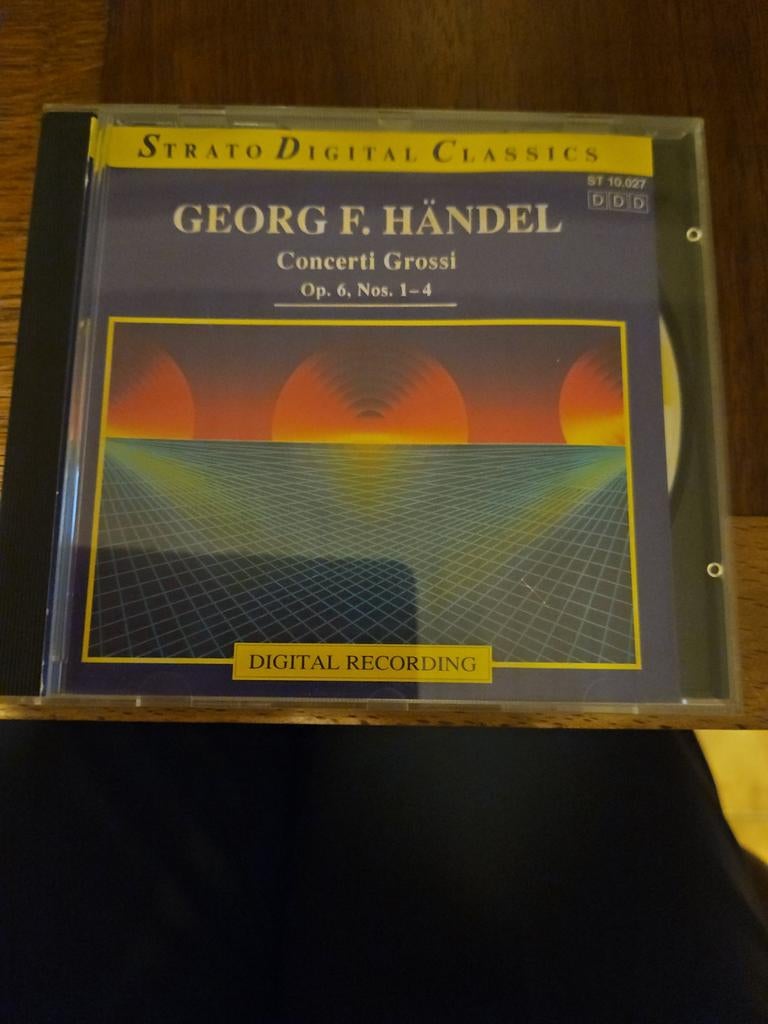 CD Georg F. Händel  Strato Digital Classics., Ophalen of Verzenden