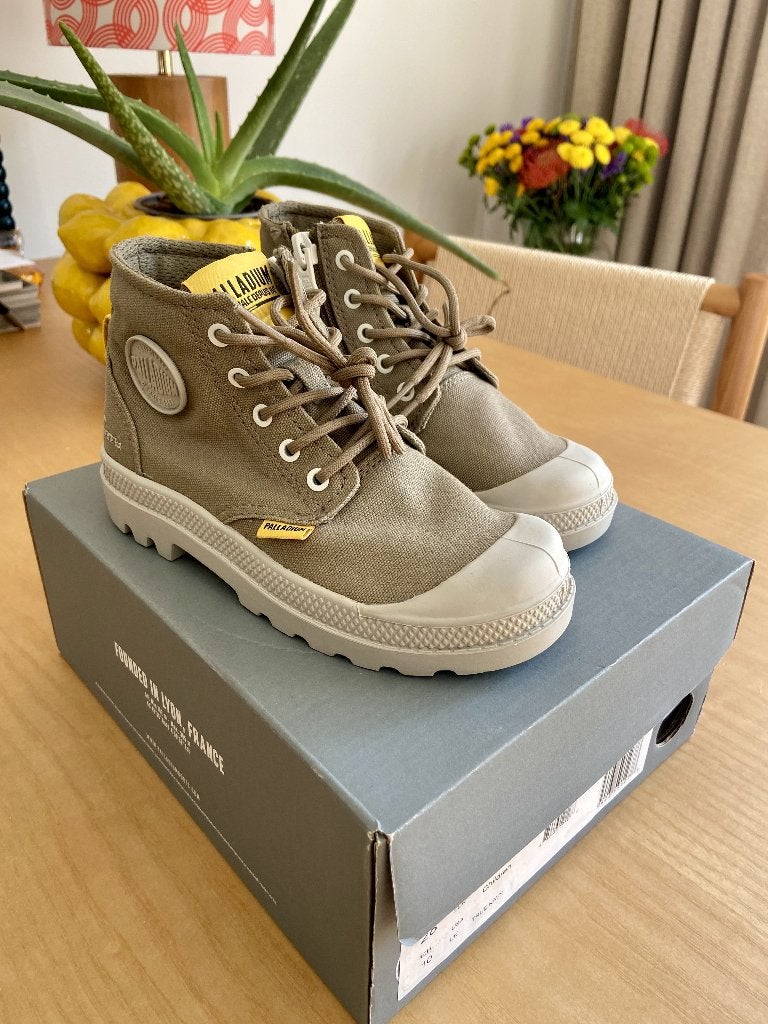 Palladium Kids Pampa Supply Dusky Green – M29 (NIEUW), Neuf, Garçon ou Fille, Enlèvement ou Envoi, Chaussures