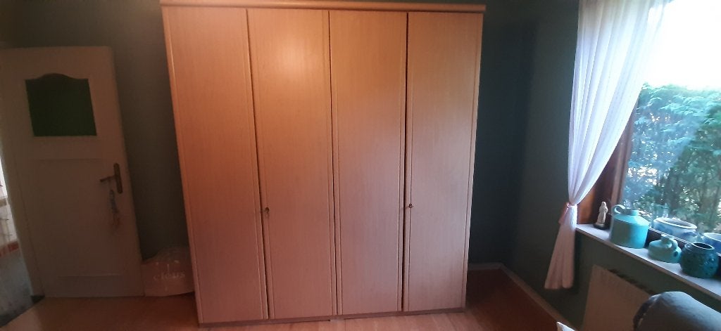 GROTE KLEDING HANG / LEG KAST, Ophalen, Met deur(en), 200 cm of meer, Zo goed als nieuw