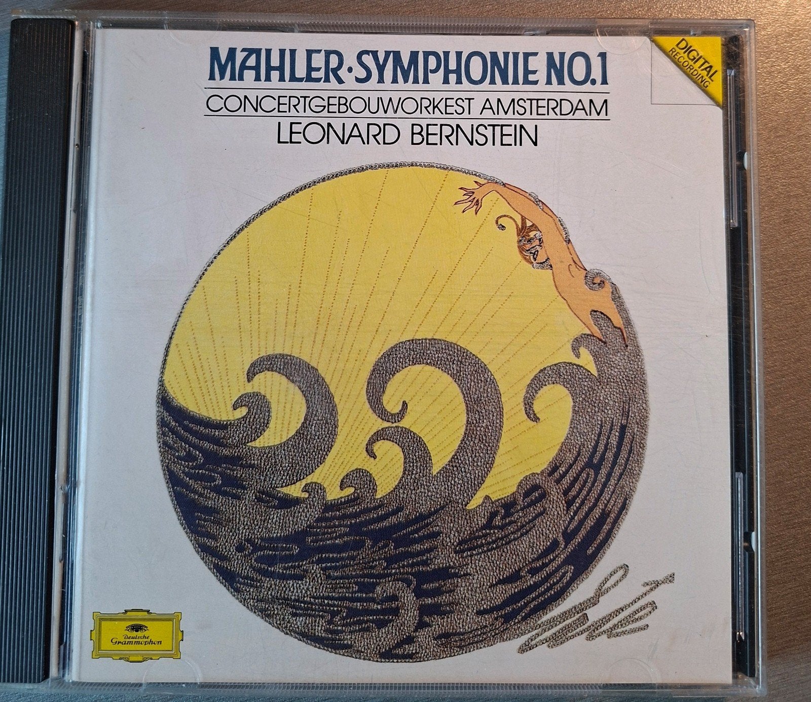 Cd. Mahler. Symphony no.1 (DG, Bernstein)., Ophalen of Verzenden, Mahler