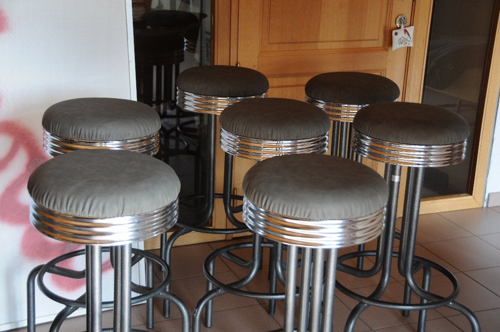 12 tabourets de bar, café, horeca, lunch, événement, Enlèvement, Comme neuf