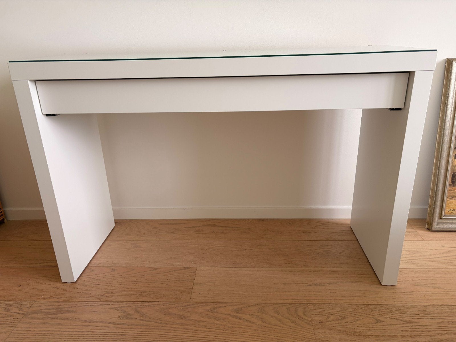 Ikea Malm make-up tafel/kaptafel, Enlèvement, Comme neuf, 100 à 150 cm, Moins de 100 cm