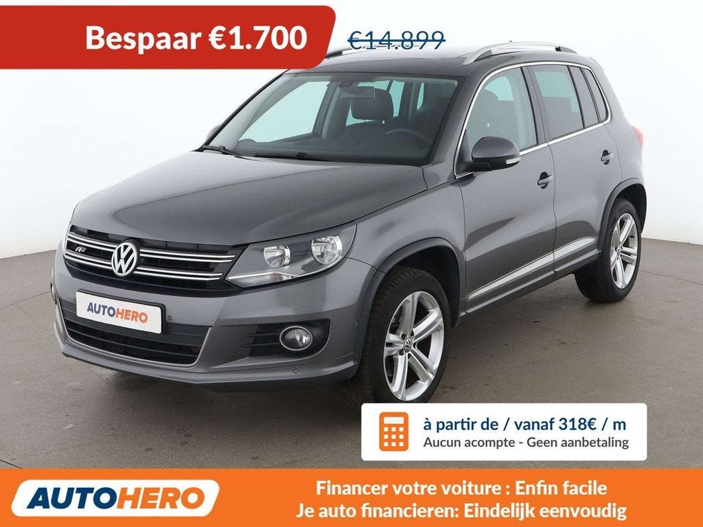 Volkswagen Tiguan 1.4 TSI Sport & Style BlueMotion Tech, Auto's, Volkswagen, Te koop, Tiguan, ABS, Airbags, Airconditioning, Automatische klimaatregeling