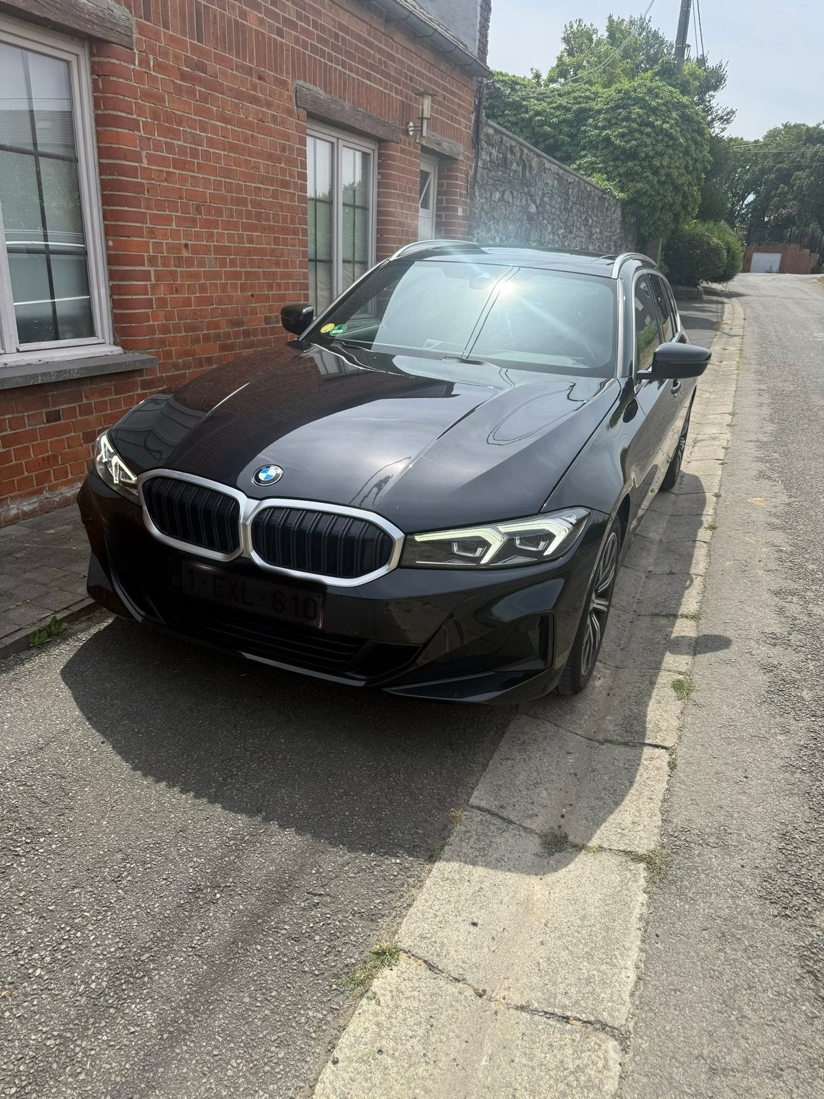 Bmw 318D break , modele grand ecran , nombreuses options, Autos, Cuir, Achat, Euro 6, 5 portes