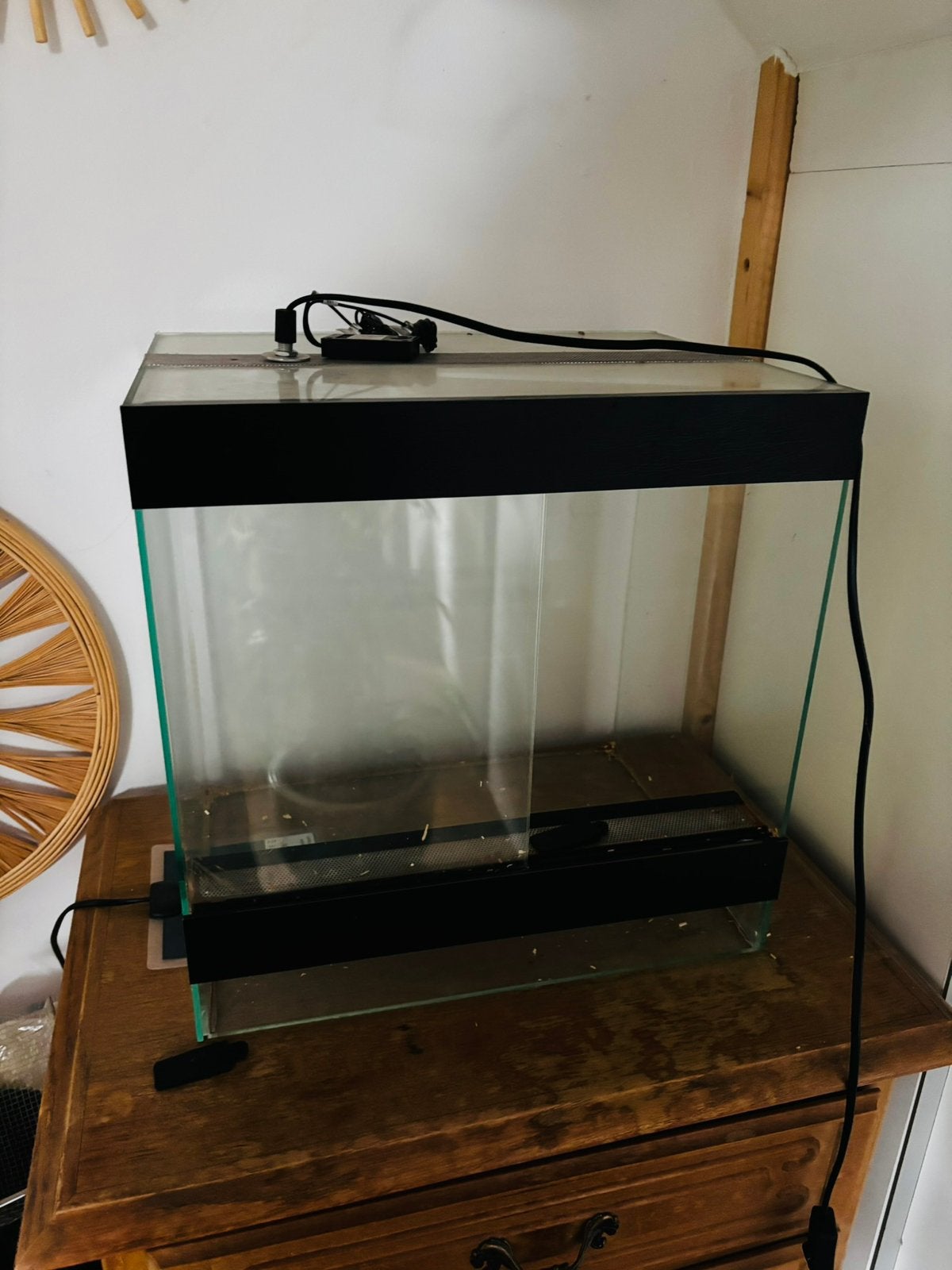 Terrarium, Dieren en Toebehoren, Ophalen, Zo goed als nieuw, Terrarium of Paludarium