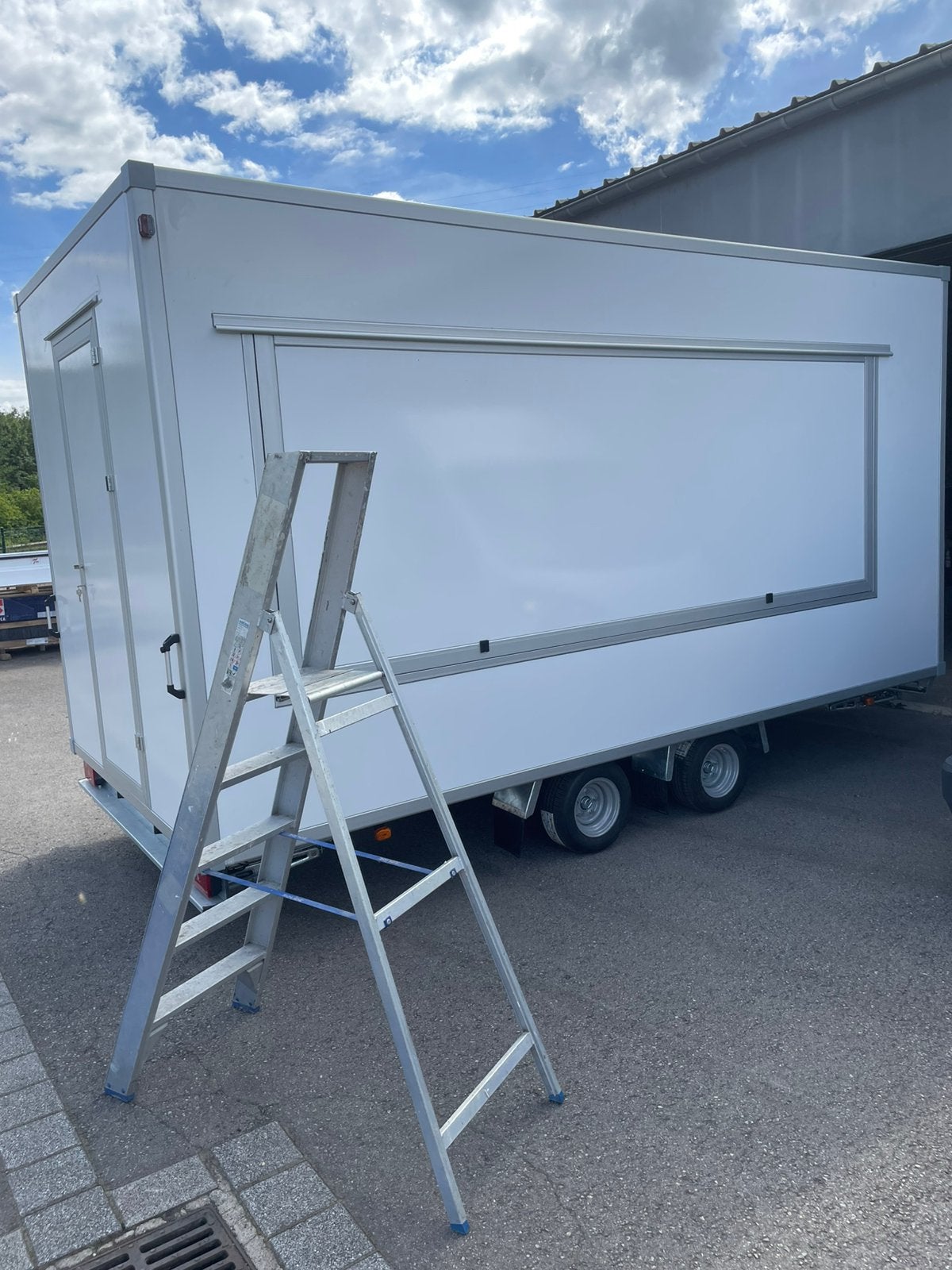 Remorque food truck magasin 4600x2200, Enlèvement