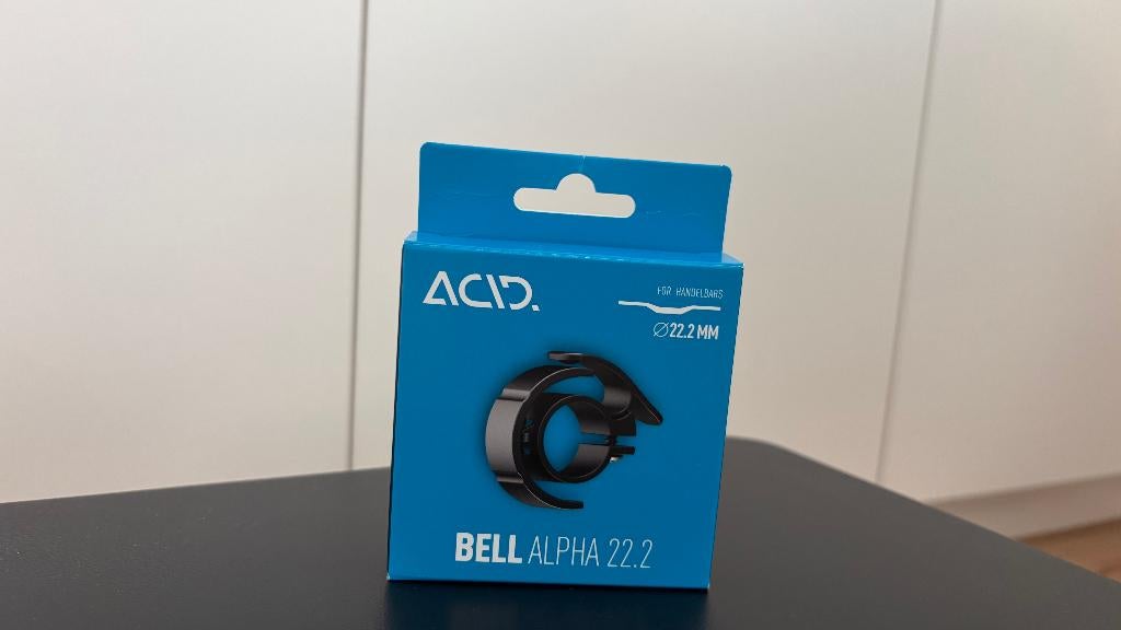 acid bell alpha 22.2 fietsbel, Fietsen en Brommers, Fietsaccessoires | Fietsbellen, Ophalen, Nieuw