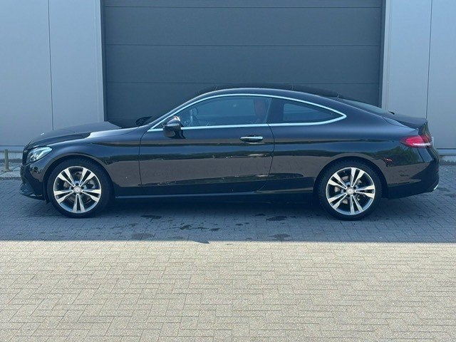 Mercedes-Benz C-coupe head-up pano dak, Auto's, Mercedes-Benz, Automaat, 4 zetels, Achterwielaandrijving, 4 cilinders