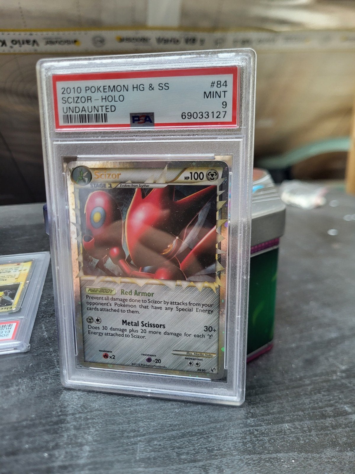 HG & SS Primal Scizor Undaunted PSA9, Ophalen of Verzenden