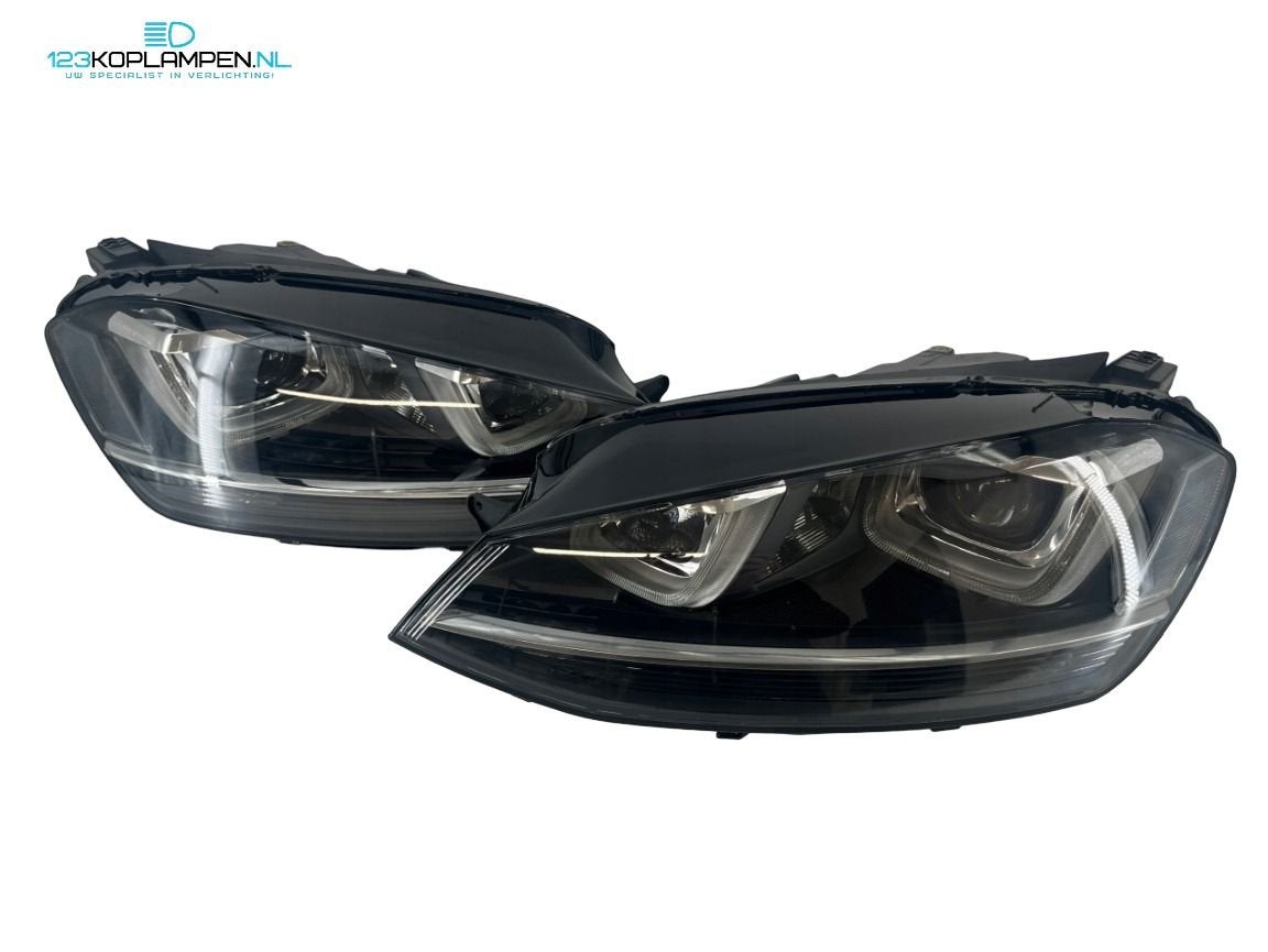 Volkswagen Golf 7 Bi-Xenon LED koplampen koplampen, Gebruikt, -, -, Verzenden