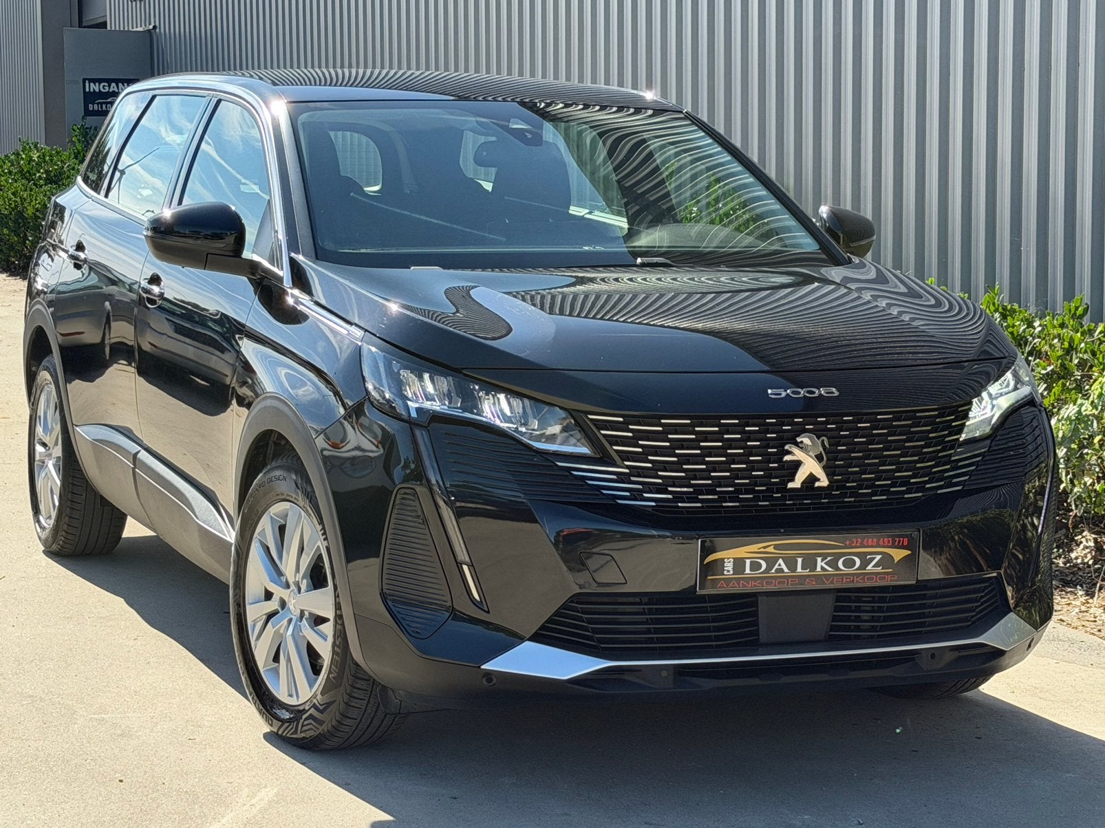 peugoet 5008 1.5HDI•2021•7Plaats•Airco•Led•trekhaak!Garantie, Auto's, Voorwielaandrijving, Euro 6, 4 cilinders, Te koop