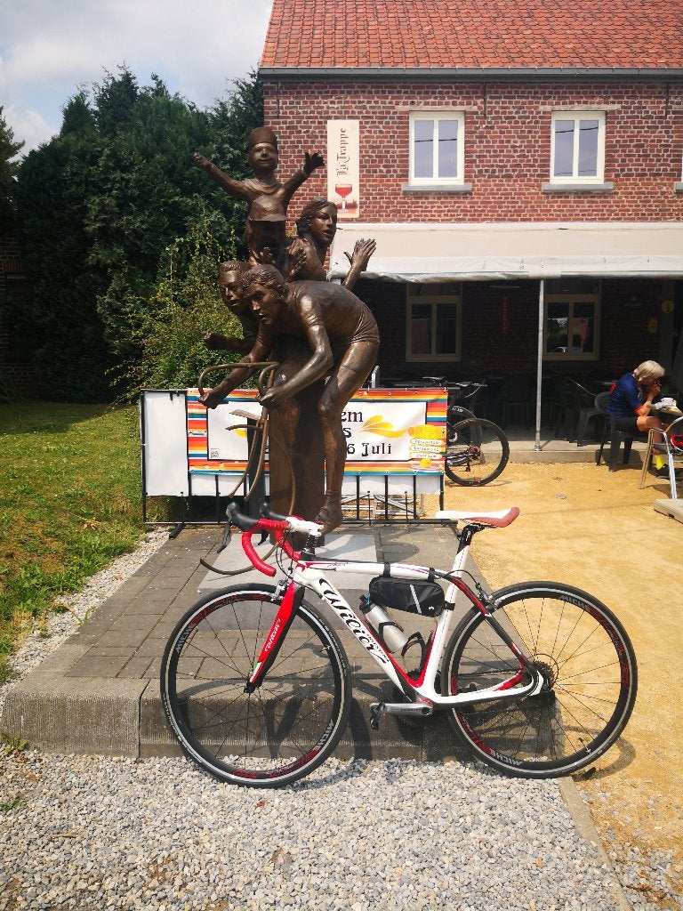 Willier koersfiets maat 50, Fietsen en Brommers, Fietsen | Racefietsen, 28 inch, Gebruikt, Carbon, Velgrem