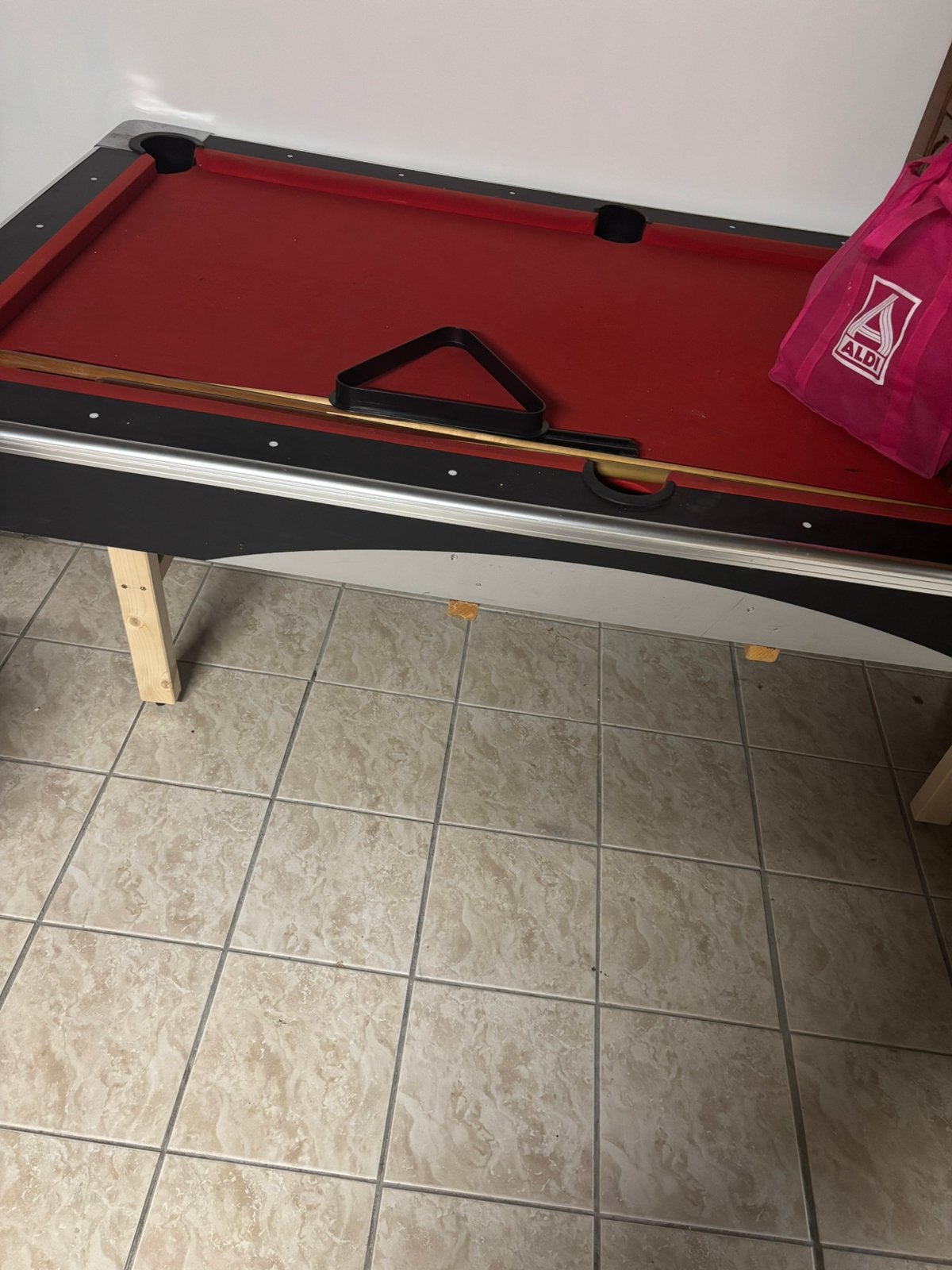 Biljart, Sports & Fitness, Billards & Billards américains, Enlèvement, Comme neuf, Table de billard