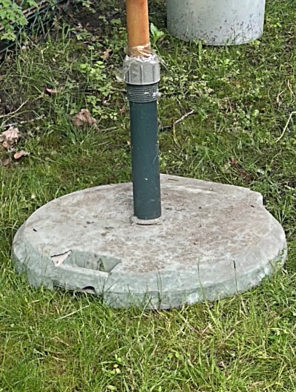 Parasolvoet, Tuin en Terras, Ophalen, Gebruikt, Parasolvoet