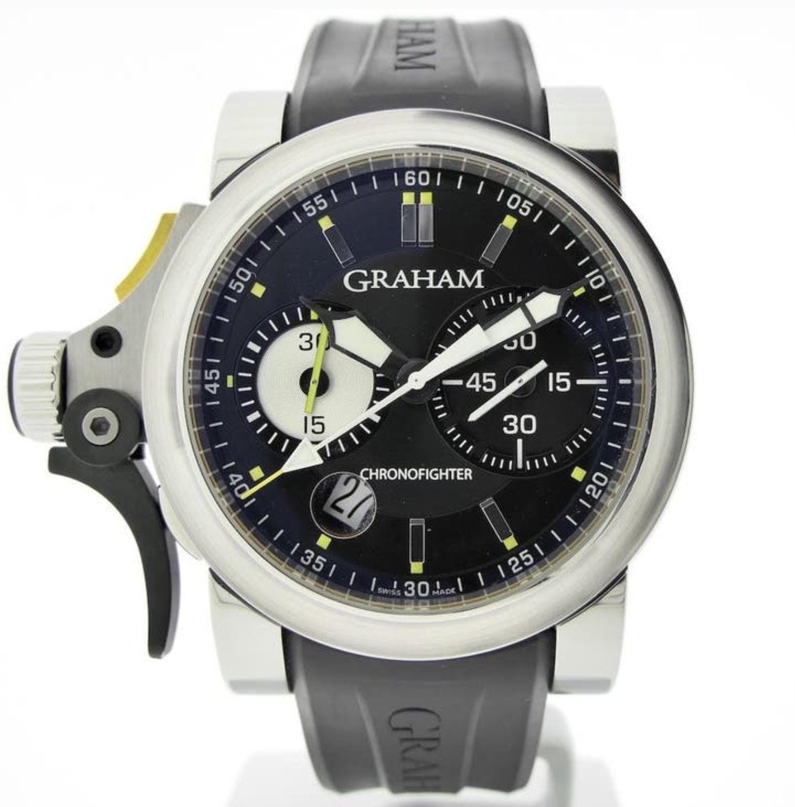 Graham Chronofighter Trigger 256, Enlèvement ou Envoi, Comme neuf, Breitling