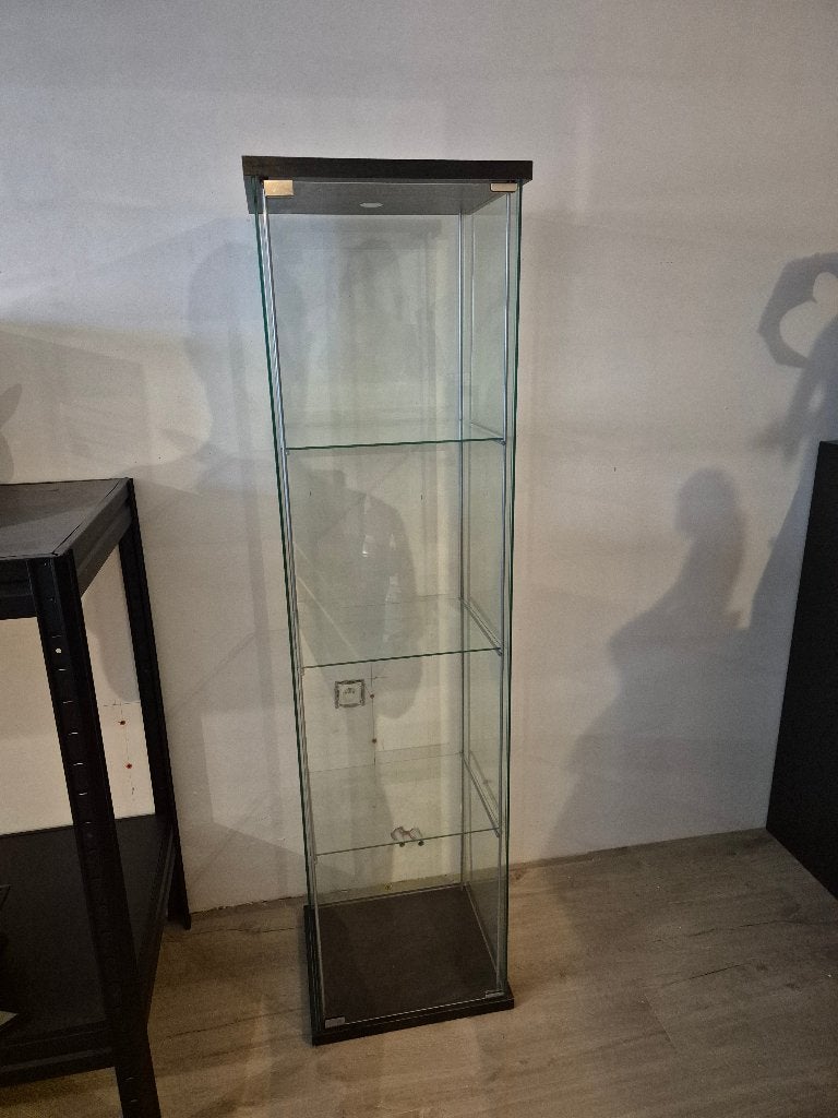 Ikea Detolf vitrine - Zwart, Enlèvement