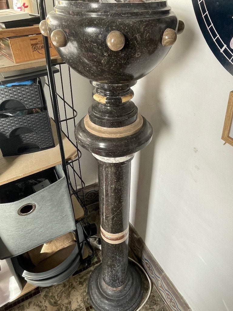Colonne en pierre, Enlèvement
