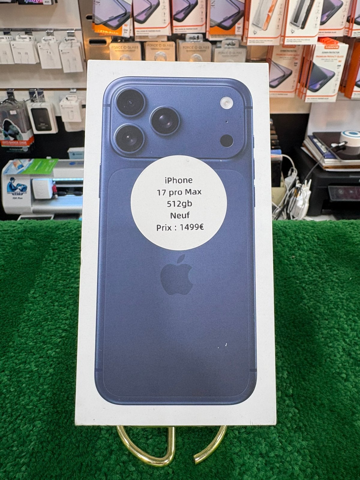 Iphone 17 Pro max 512 giga neuf, Télécoms, Téléphonie mobile | Housses, Coques & Façades | Apple iPhone, Enlèvement, Comme neuf
