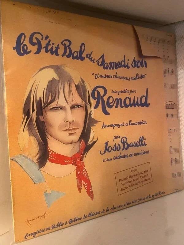 Renaud – Le P'tit Bal Du Samedi Soir - France 1981, Envoi, Utilisé