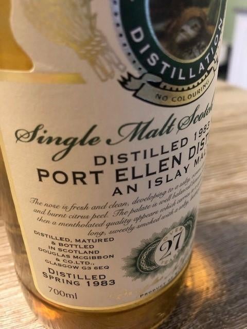 port ellen 1983 27 years old provenance, Verzamelen, Ophalen, Overige gebieden, Overige typen, Nieuw