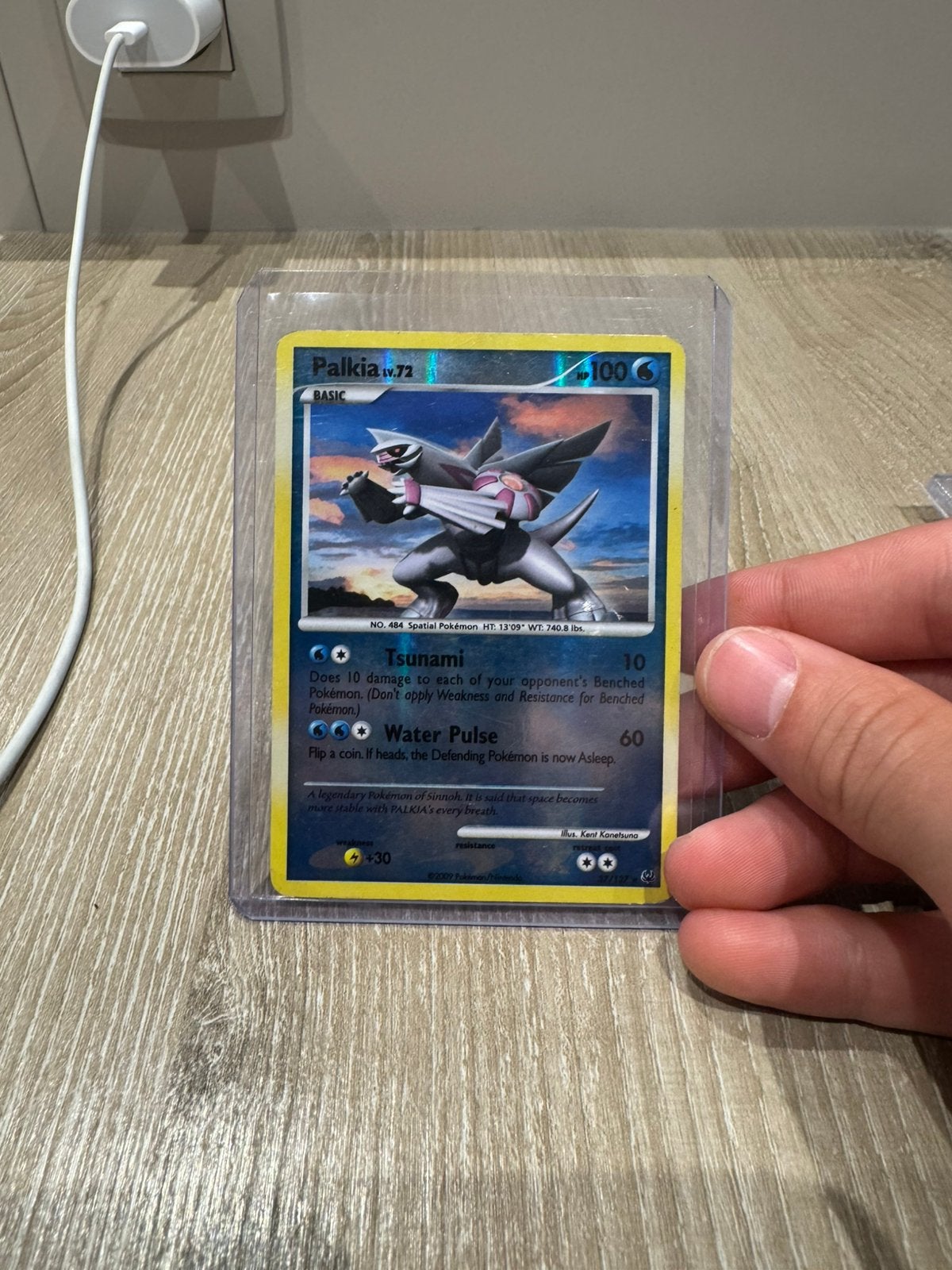 Palkia #37 Pokemon Platinum, Ophalen of Verzenden, Zo goed als nieuw