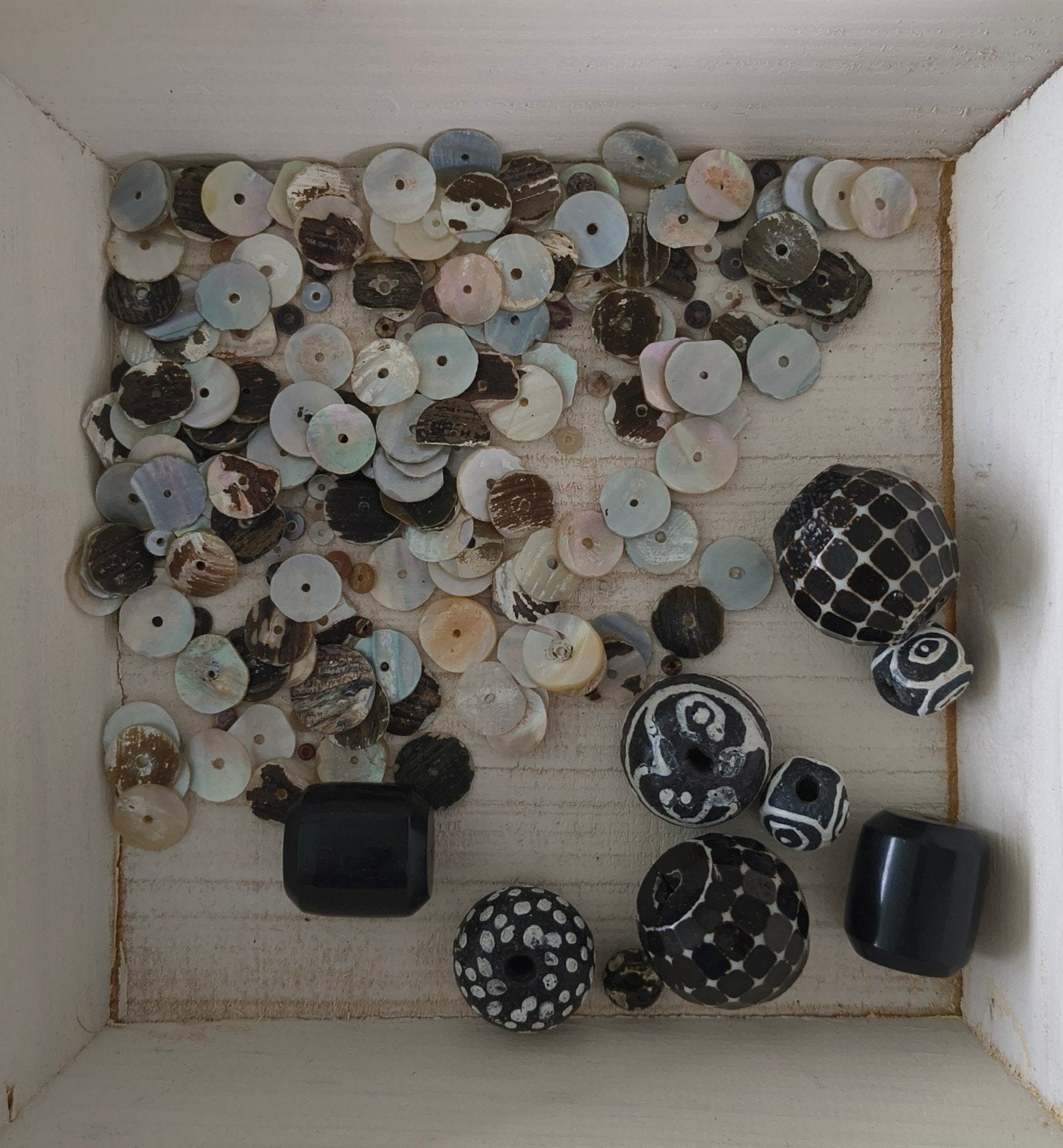 Lot van kralen en tussenstukjes voor het maken van sieraden, Hobby & Loisirs créatifs, Fabrication de Perles & Bijoux, Enlèvement
