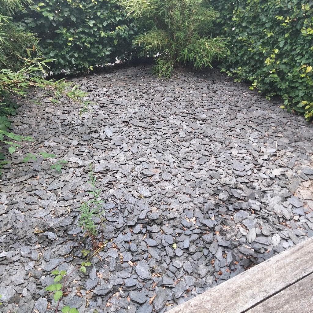 Ardoises décoratives, Jardin & Terrasse, Anthracite, Enlèvement, Utilisé, Autres types