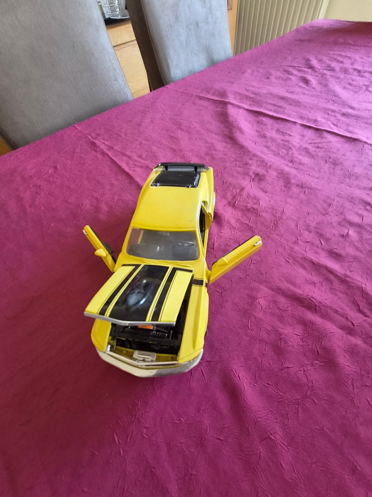 voiture mustang  1/18 1970, Hobby & Loisirs créatifs, Enlèvement ou Envoi, Comme neuf, Burago