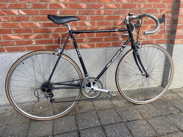 vintage koersfiets, Fietsen en Brommers, Ophalen, Jaren '60 of nieuwer, Velgrem, 59 cm of meer