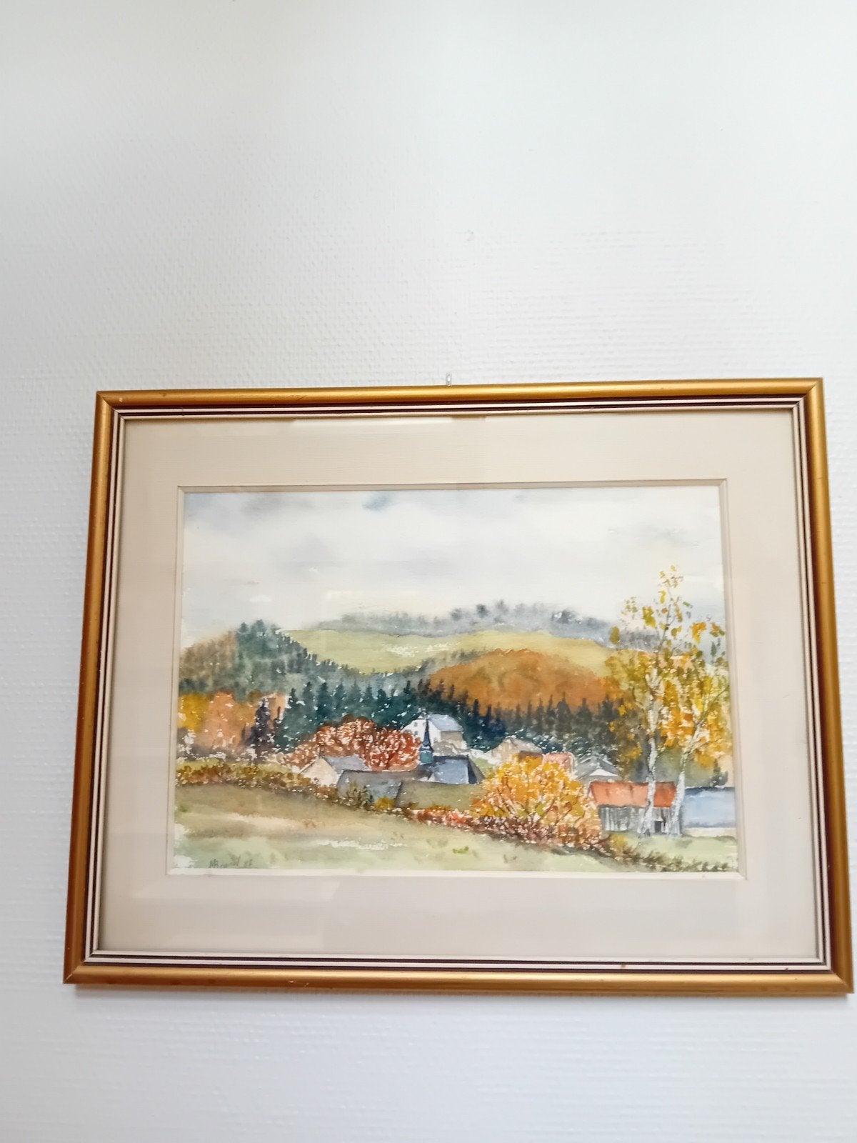 Aquarel, Antiek en Kunst, Ophalen