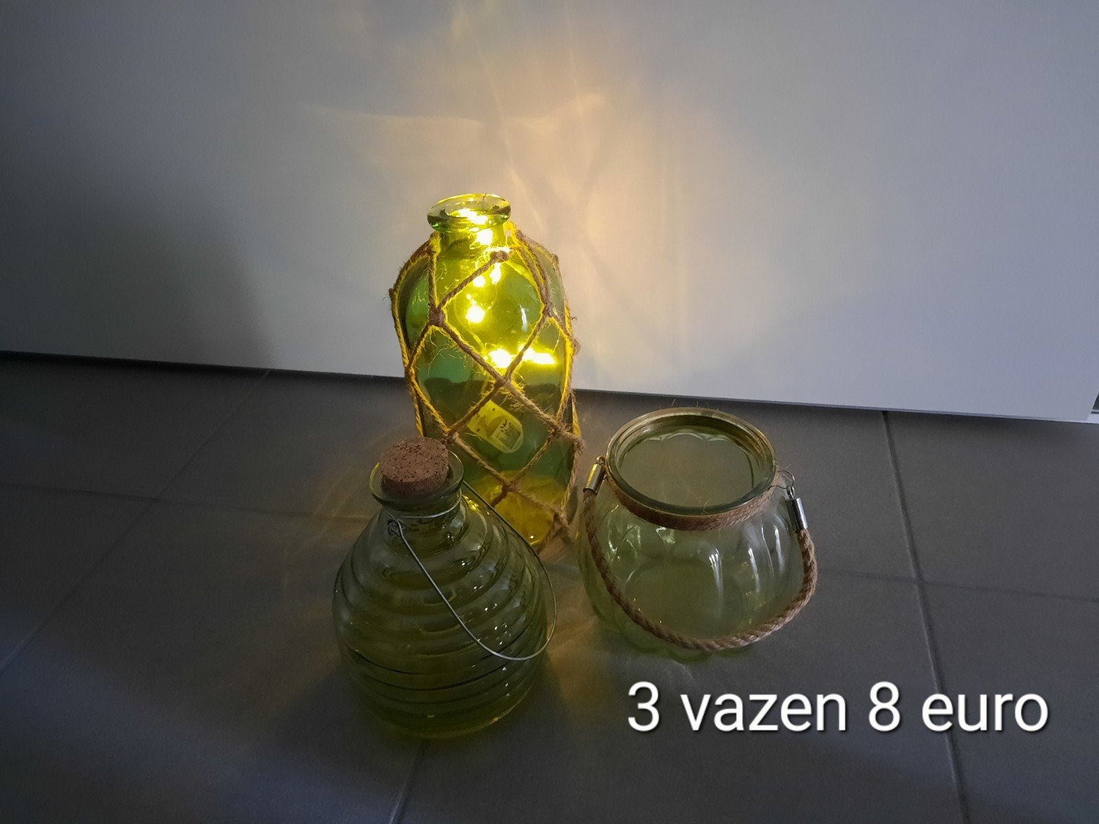 3 vazen, Huis en Inrichting, Ophalen