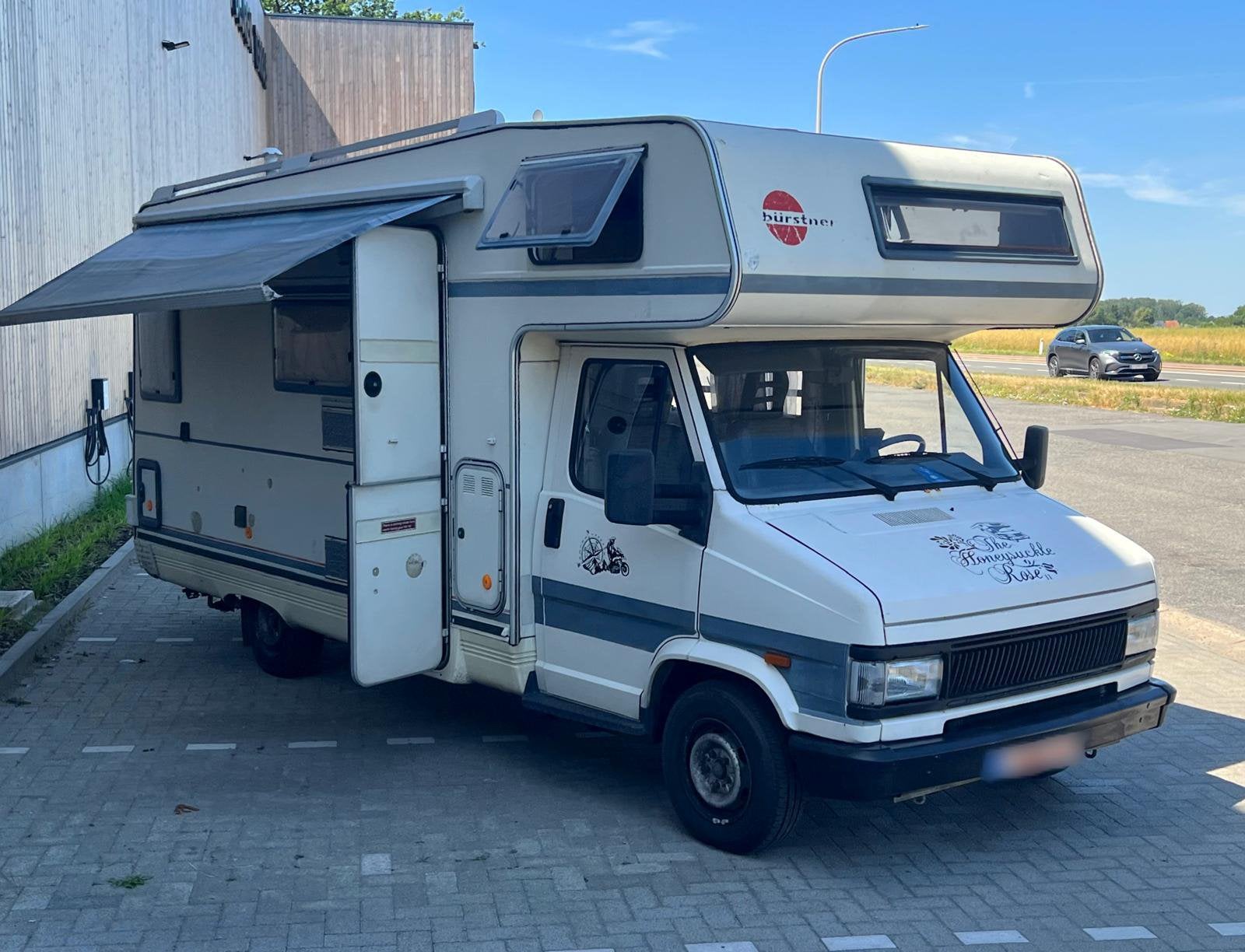 Fiat Ducato Bürstner 2.5D Mobilhome gekeurd voor verkoop, Caravans en Kamperen, Alkoof, Fiat, Douche, Particulier